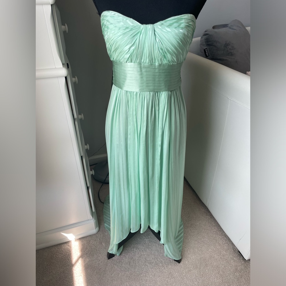 BCBG MaxAzria Turquoise Gown